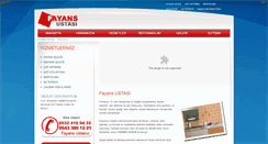 Desktop Screenshot of fayansustasi.biz.tr