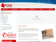 Tablet Screenshot of fayansustasi.biz.tr